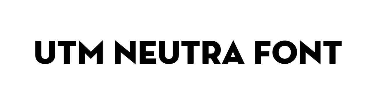 Utm neutra font free download