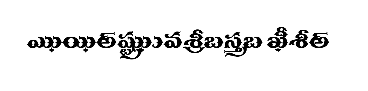 Vasantha Telugu font download