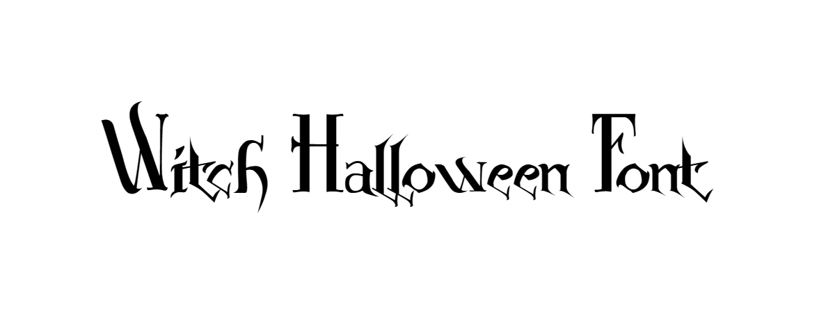 Witch font free download