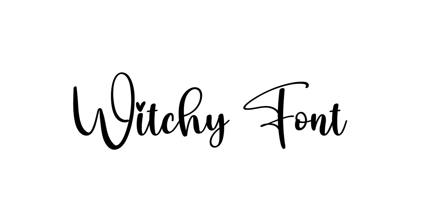 Witchy font free download