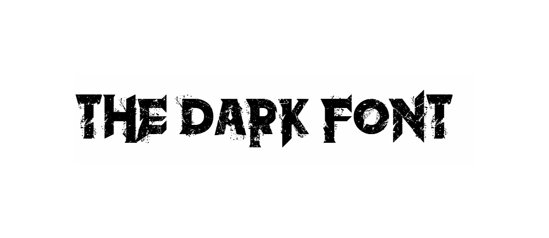 The dark font download