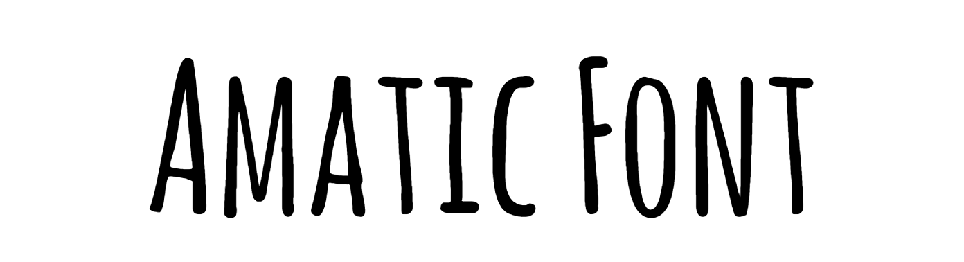 Amatic Font download