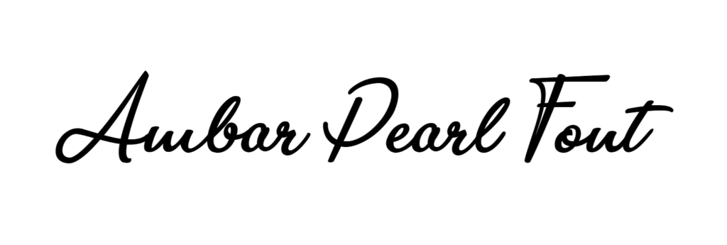 Ambar Pearl Font download