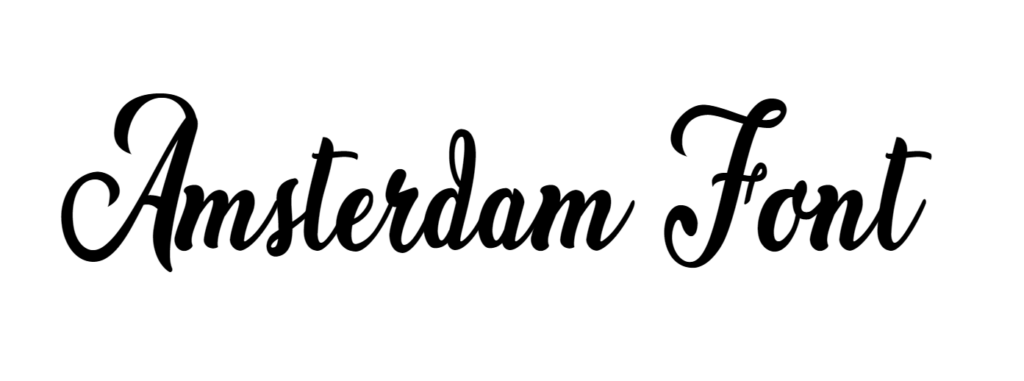 Amsterdam Font download