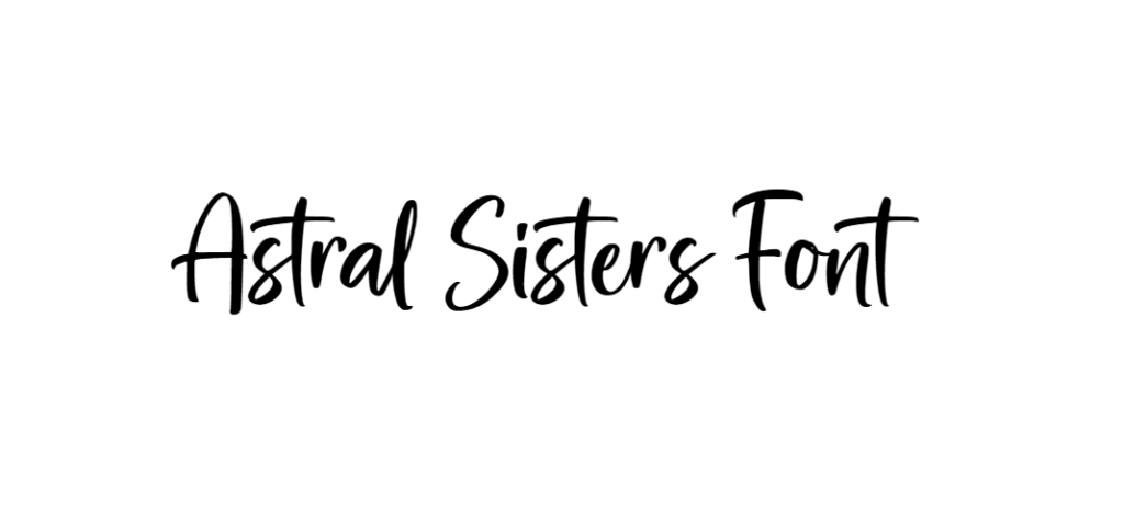 Astral Sisters Font download