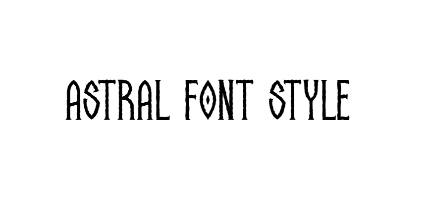 Astral font free download