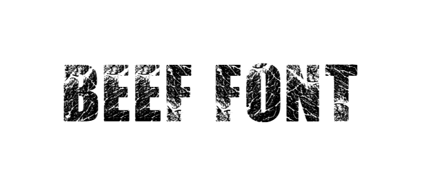 BEEF 3 Font download