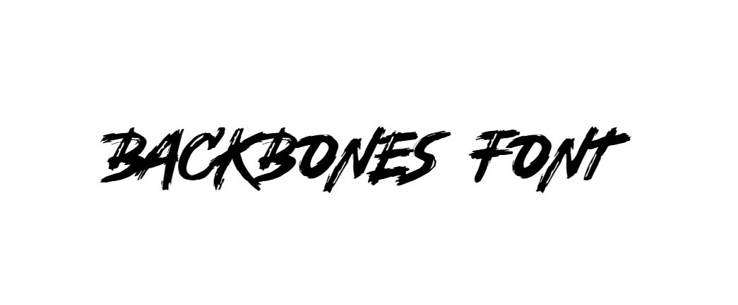 Backbones font download