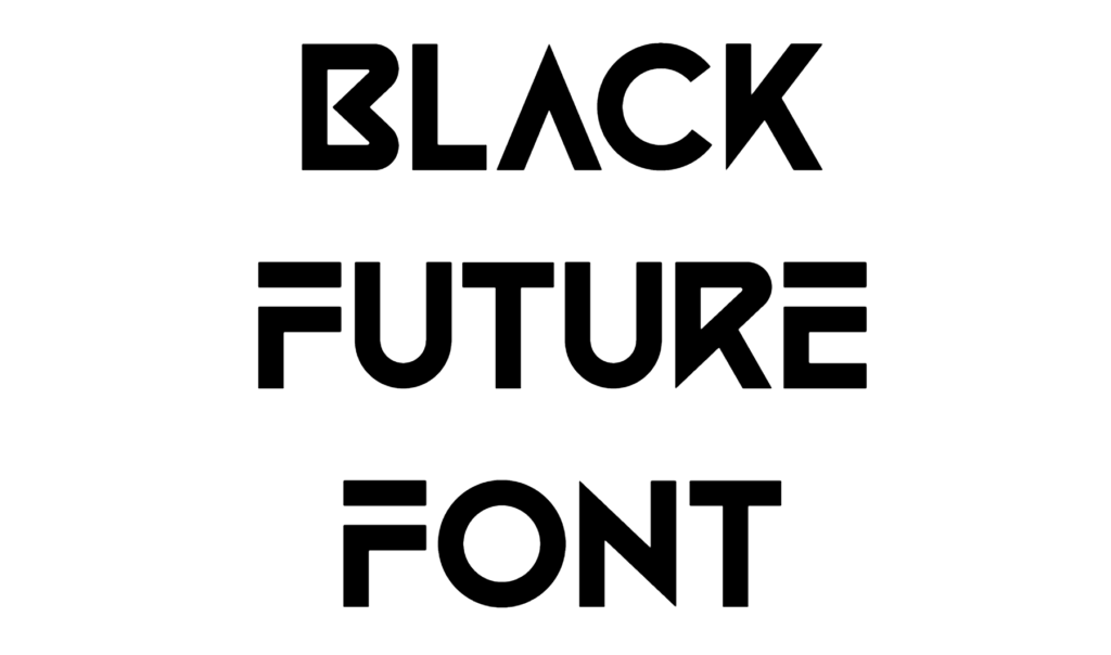 Black Future Font download