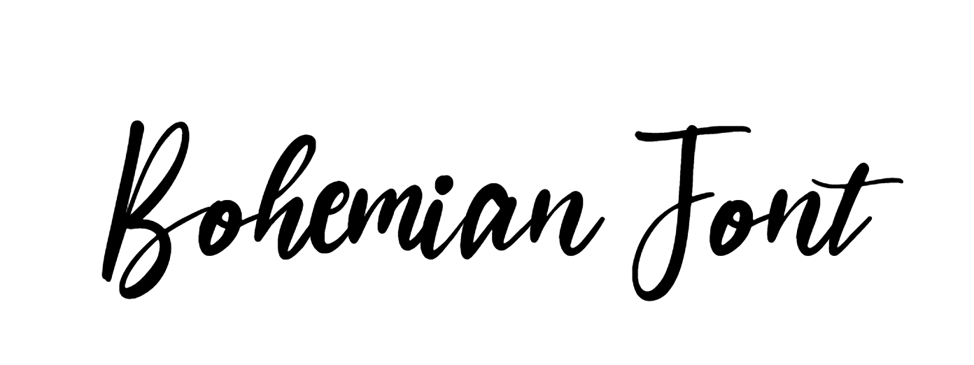 Bohemian Font download