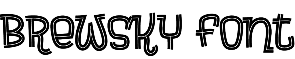 Brewsky Font download