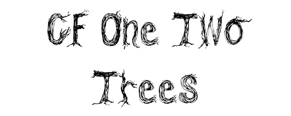 CF One Two Trees font download