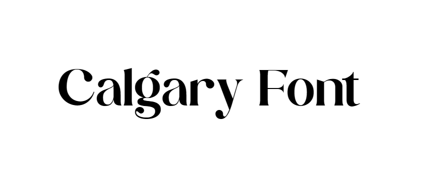 Calgary font download ttf