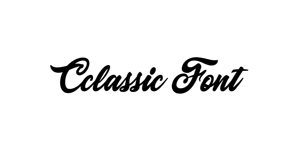 Cclassic font download