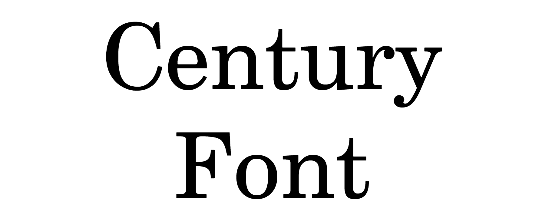 Century Font download