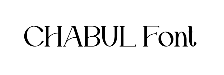 Chabul font download