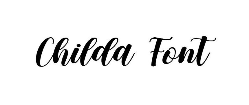 Childa Font download