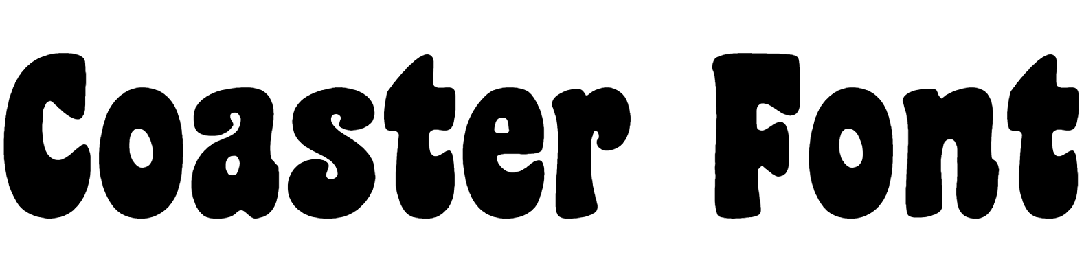 Coaster Font download