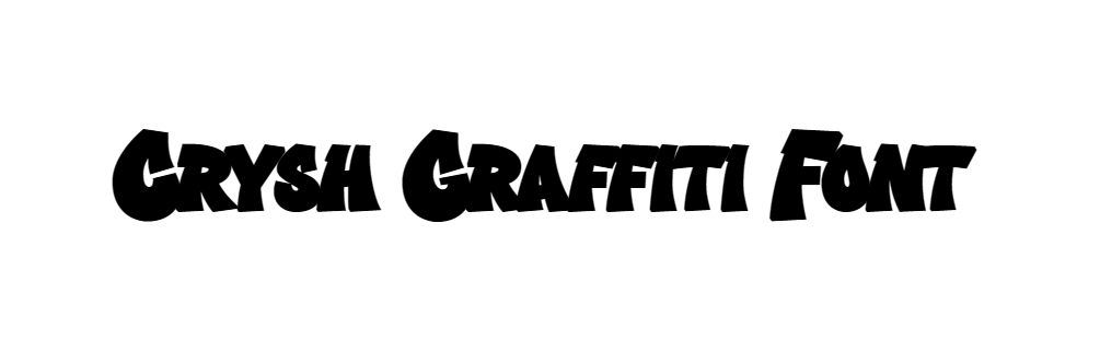 Crysh Graffiti Font download