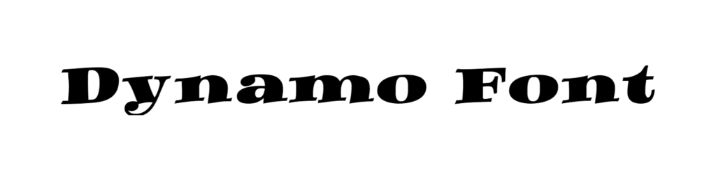Dynamo Font download