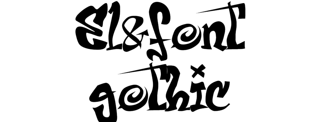 El&Font Gothic font download