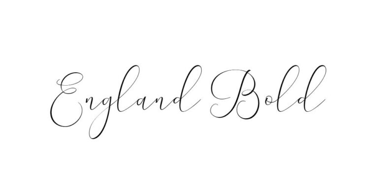 England Bold font - DafontStyle