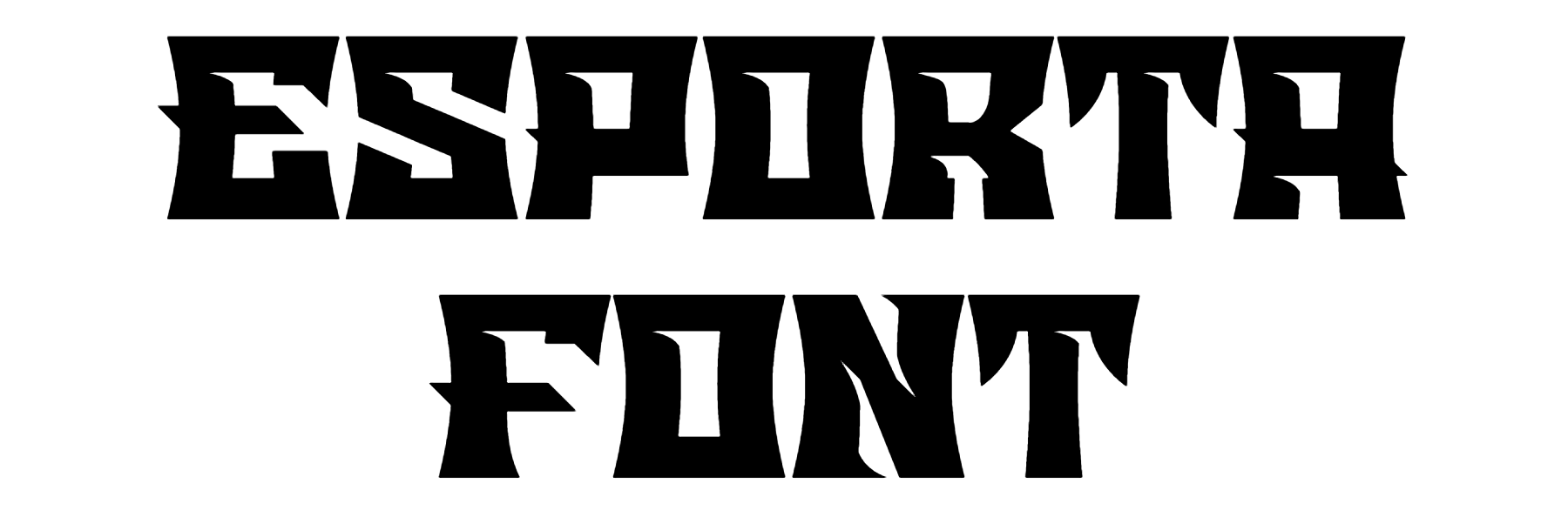 Esporta Font download