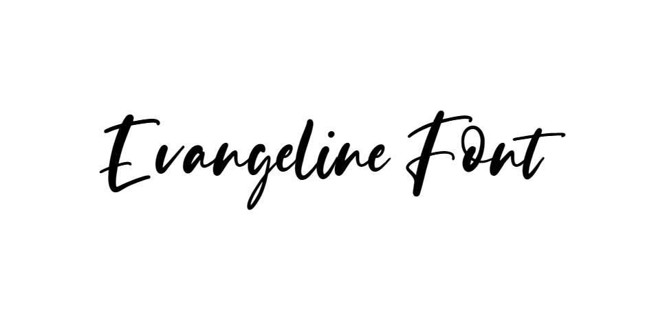 Evangeline Font download