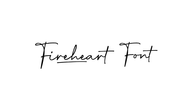 Fireheart Font download #Skrivstil font