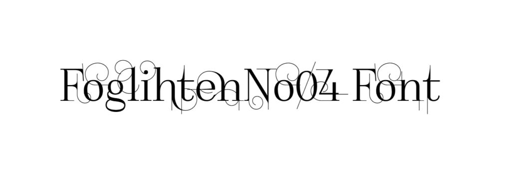 FoglihtenNo04 Font download