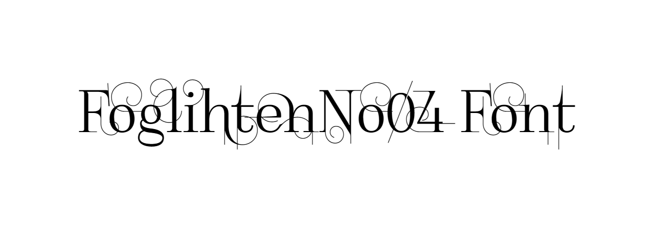 FoglihtenNo04 Font download