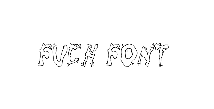 Fuck Font download