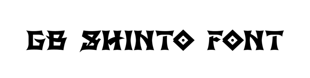 GB Shinto font download