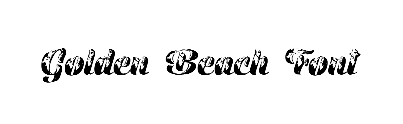 Golden Beach Font download