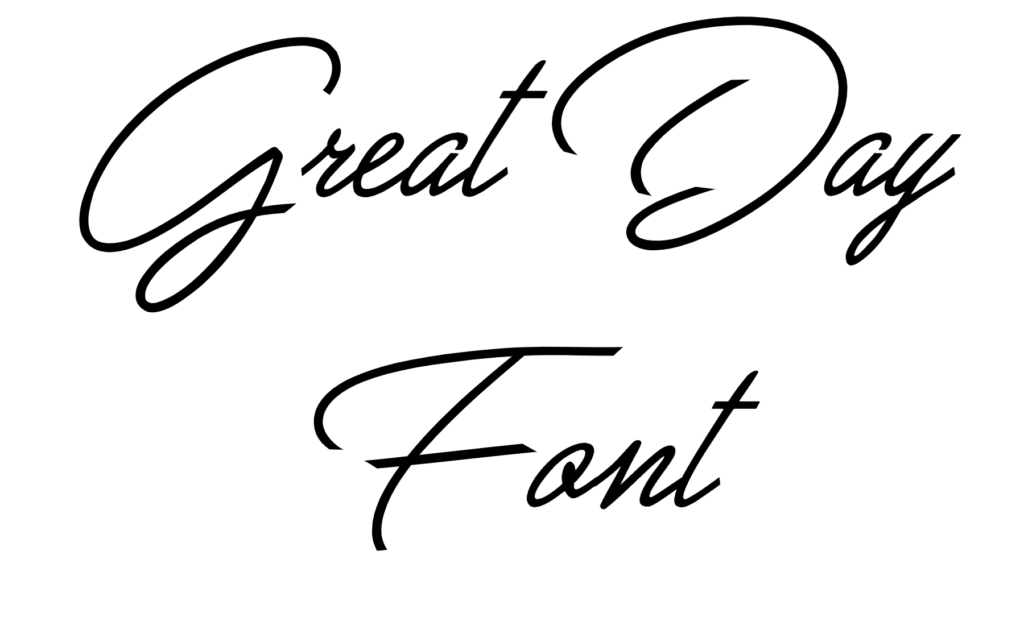 Great Day Font download