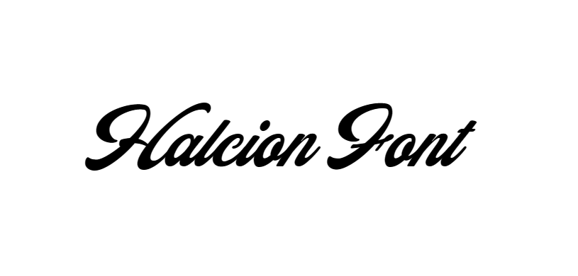 Halcion Font download