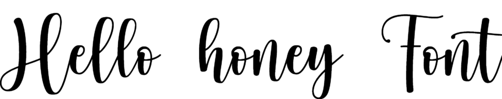 Hello honey Font Download