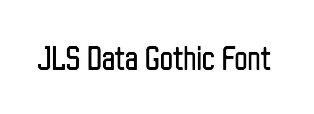 JLS Data Gothic Font download