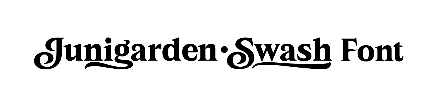 Junigarden Swash Font download