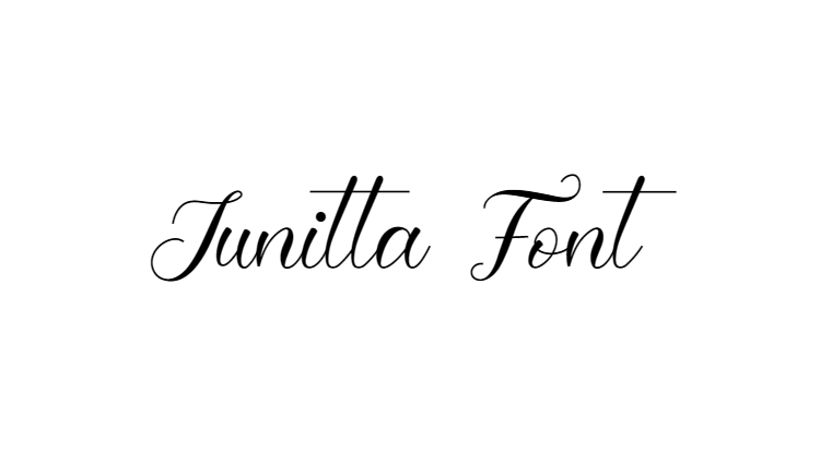 Junitta Font download