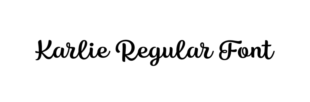 Karlie Regular Font download