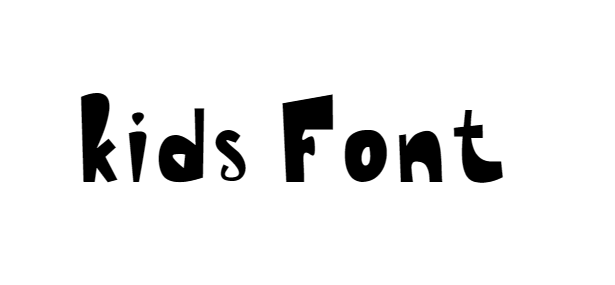 Kids Font download