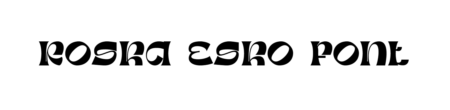 Koska Esko Font download