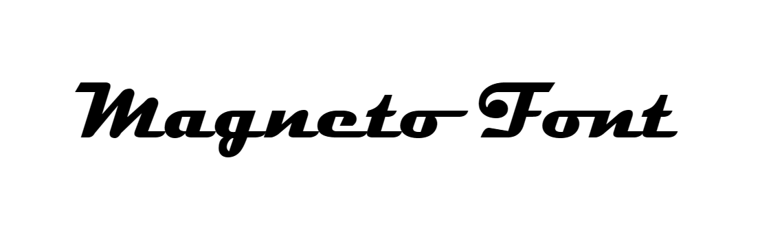 Magneto font download