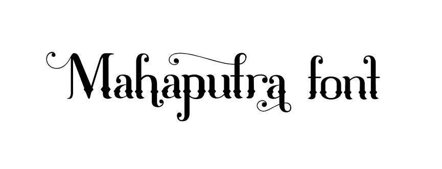 Mahaputra font download