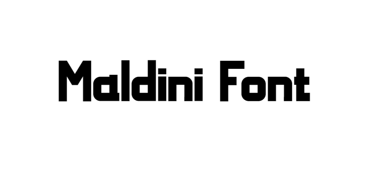 Maldini Font download