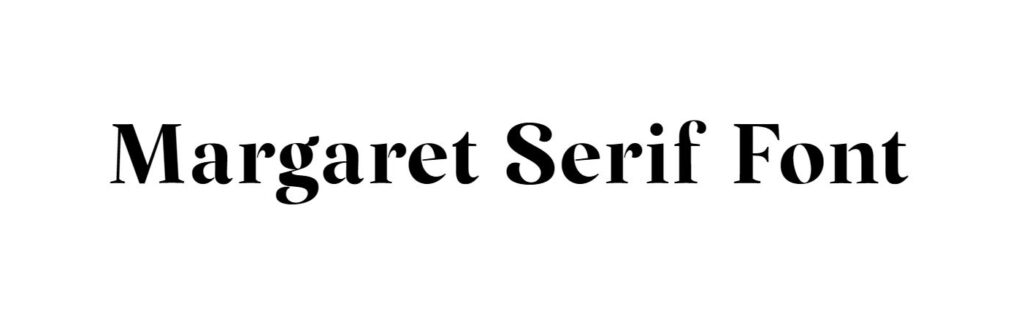 Margaret Serif Font download