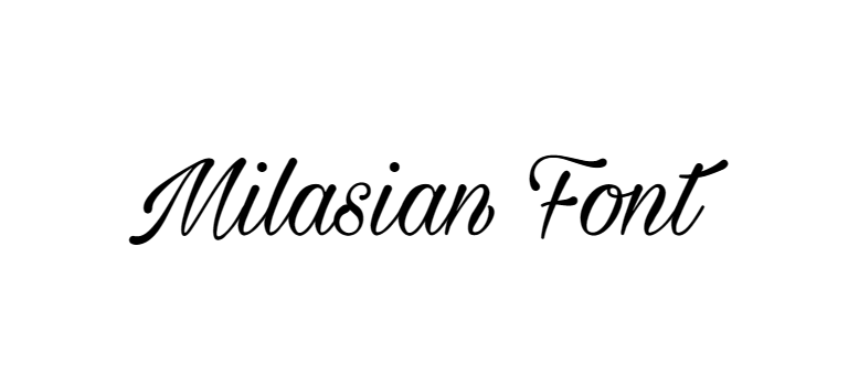 Milasian Font download