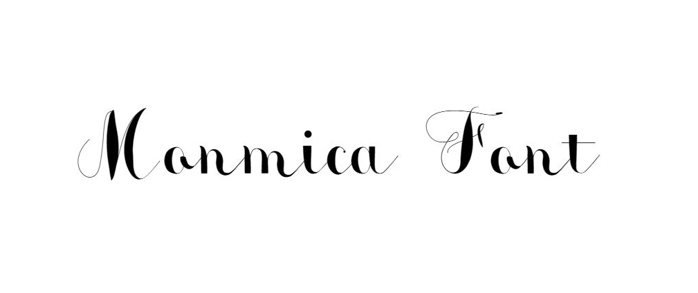 Monmica Font download