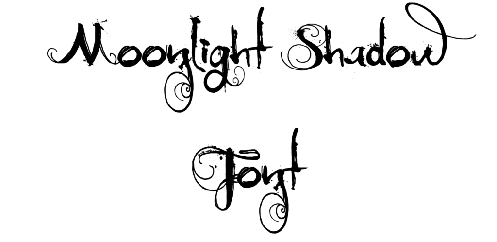 Moonlight Shadow Font download